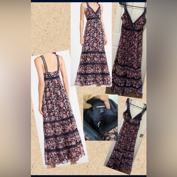 Dresses & Skirts - Brand new with tag Express Floral Maxi dress